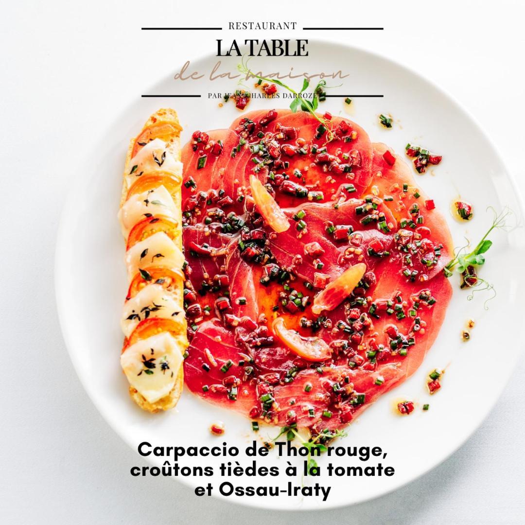 Logis Hotel - Restaurant Maison Claude Darroze Langon  Eksteriør bilde